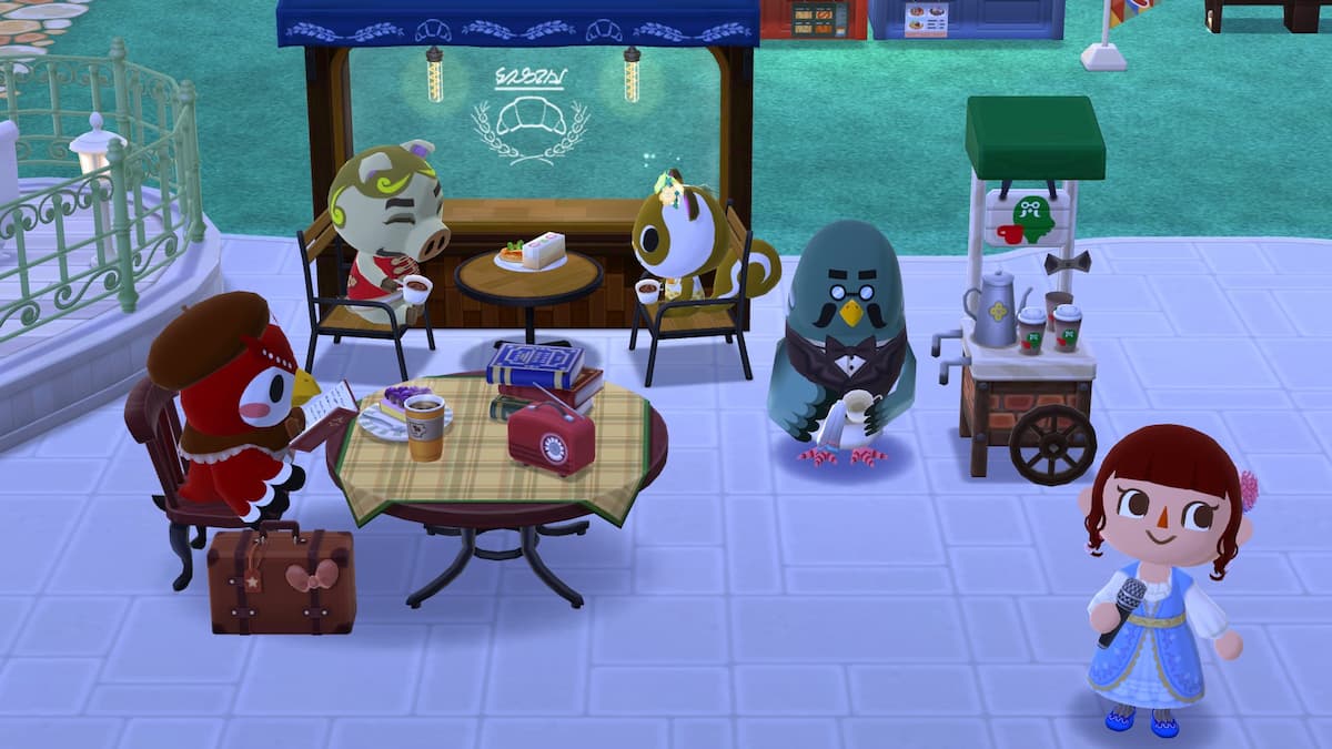 ポケ森 フーコのカフェスペース