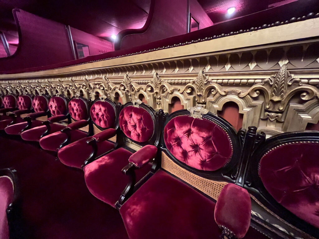 パリ オペラ座 ガルニエ宮 客席